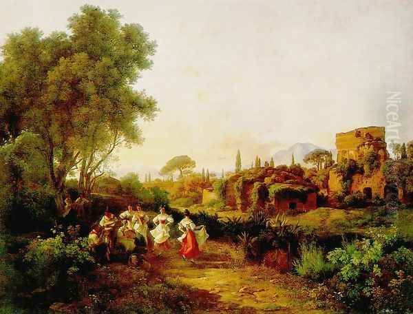 Wine Harvest (Tarantella) 1835 - view 1