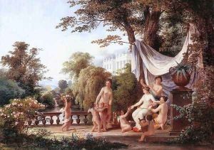 The Toilet of Venus 1830s by Karoly, the Elder Marko
