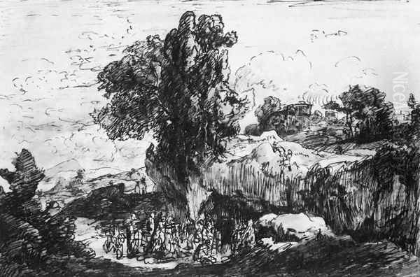 Landscape Sketch 2 - view 1