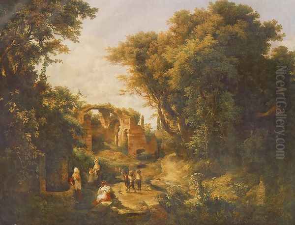 Women at the Well 1836 - view 1