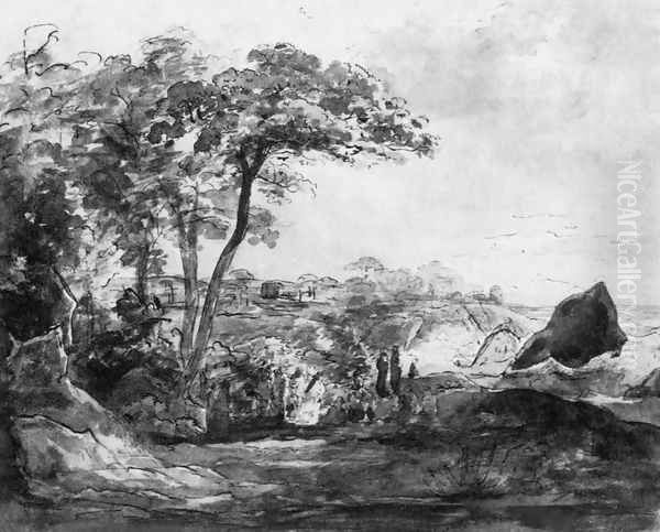 Landscape with Seashore - view 1