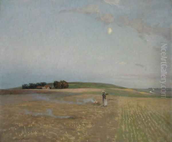 Burning Couch Grass, 1902 - view 1