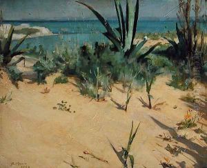 Sand Dunes, Tangier, 1892 by Alexander Mann