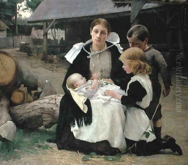 The New Baby, c.1886-88 - view 1