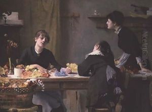 Artificial Flower Workers by Alexander Mann