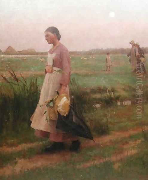 Hop Pickers Returning, 1883 - view 1