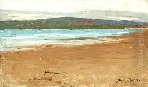Along the shore, Tangier by Alexander Mann