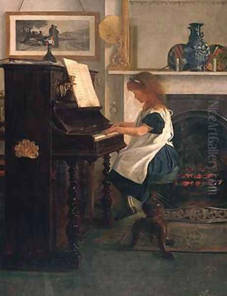 At the Piano - view 1