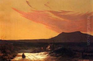 The Hudson River Valley by Jervis McEntee