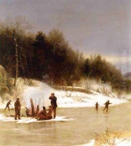 The Skating Party by Jervis McEntee