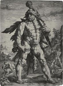 The Great Hercules by Hendrick Goltzius