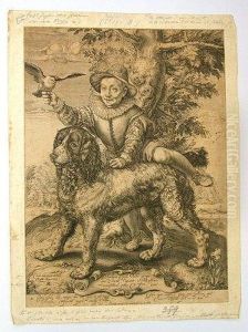 L'enfant Et Le Chien by Hendrick Goltzius