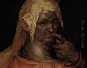 Head Study Of A Grotesque