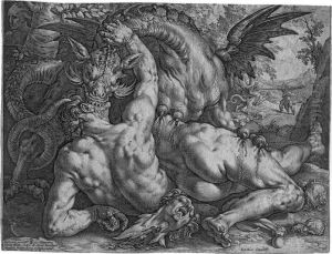 Drachen Vernichtet Die Freunde Des Cadmus