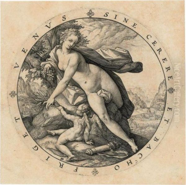 Venus And Cupid - view 1