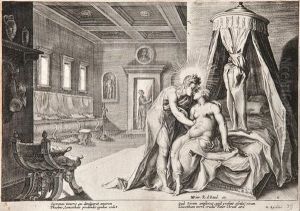 Scenes From Ovid""s Metamorphosis by Hendrick Goltzius