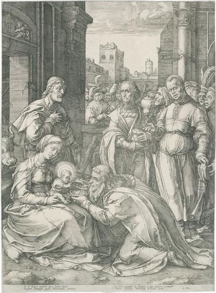 Two Engravings From The Life Of The Virgin. - view 1