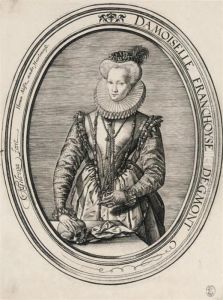 Contesse Francoise D'egmond by Hendrick Goltzius