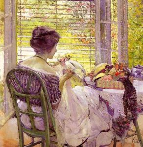 The Milliner by Richard Emil Miller