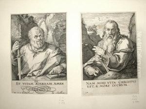 St Mathias by Hendrick Goltzius
