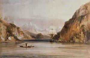 HMS Beagle in the Murray Narrows Beagle Channel