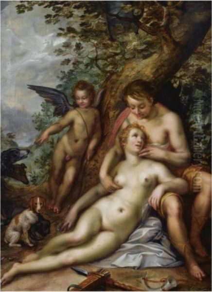Venus And Adonis - view 1