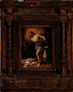 The Mocking Of Christ by Hendrick Goltzius