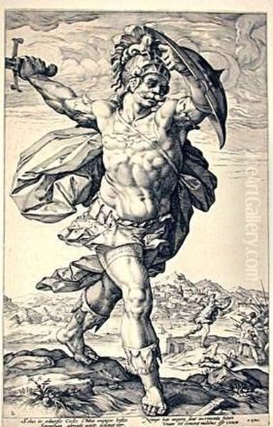 Roma Triumphans. 1586 - view 1