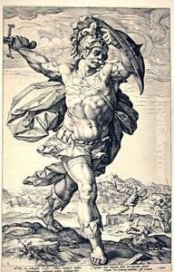 Roma Triumphans. 1586 by Hendrick Goltzius
