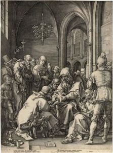 The Circumcision From The Life Of The Virgin by Hendrick Goltzius