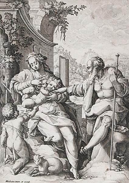 Die Heilige Familie Mit Dem Johannesknaben - view 1