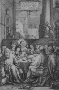 The Last Supper (from The Passion) by Hendrick Goltzius