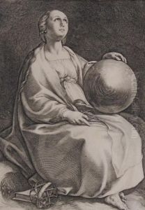 Urania (from The Nine Muses) by Hendrick Goltzius
