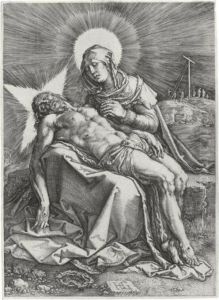 Pieta (holl. 50; S. 331) by Hendrick Goltzius