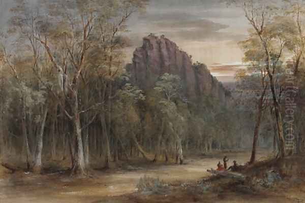 Road Scene, Approach to Crown Ridge - view 1