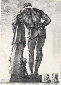 The Farnesian Hercules (hollstein 145)