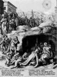The Adoration Of The Magi by Hendrick Goltzius