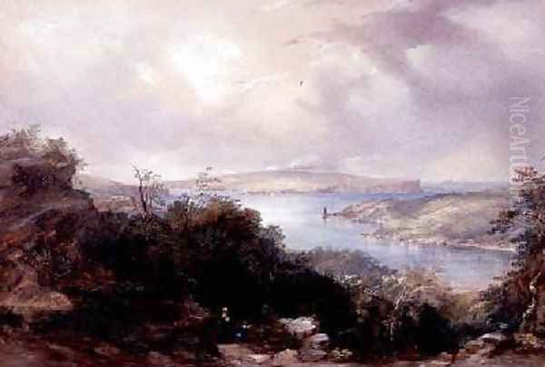 Sydney harbour looking towards the North Head - view 1