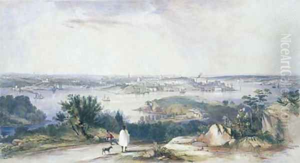View of Sydney from St Leonards, 1842 - view 1