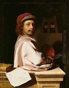 Self Portrait at the Easel 1667