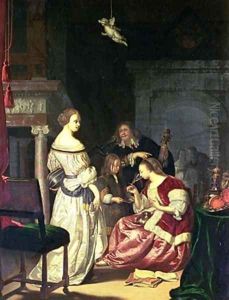 The Painter with his Family 1675