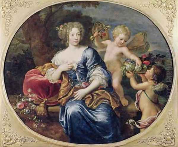 Portrait presumed to be Francoise-Athenais de Rochechouart de Mortemart 1640-1707 Marquise de Montespan - view 1