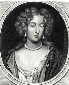 Portrait of Marie Angelique de Scoraille duchesse de Fontanges 1661-81