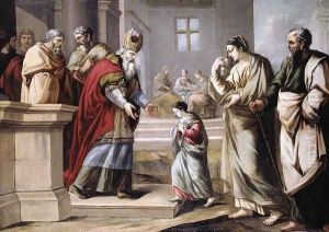 The Presentation of the Virgin in the Temple c. 1635