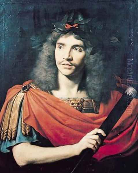 Moliere in the Role of Caesar in the Death of Pompey - view 1