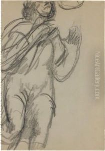 Femme Au Drape