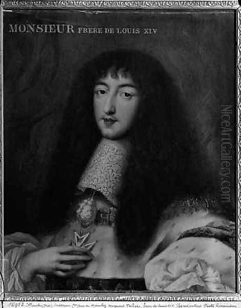 Portrait of Philippe 1640-1701 Duc dOrleans - view 1