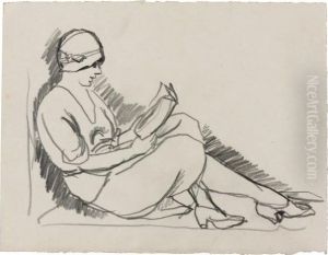 Femme Assise Lisant