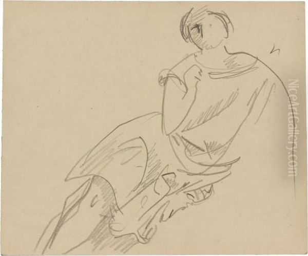 Femme Assise - view 1