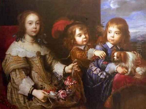The Children of the Duc de Bouillon - view 1